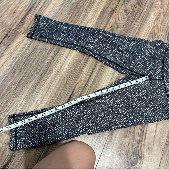 Lululemon Wunder Under Crop Hi-Rise Mosaic Black - Picture 5 of 8